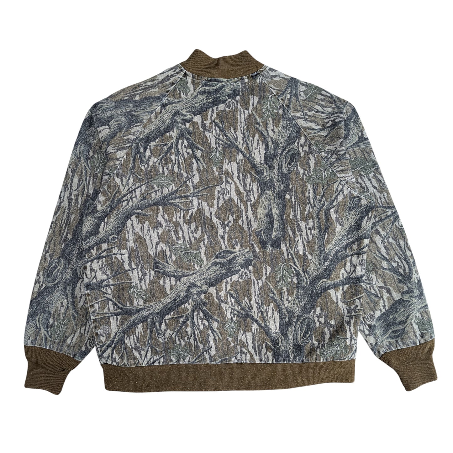 90s Real Tree Bomber Jacket Size M