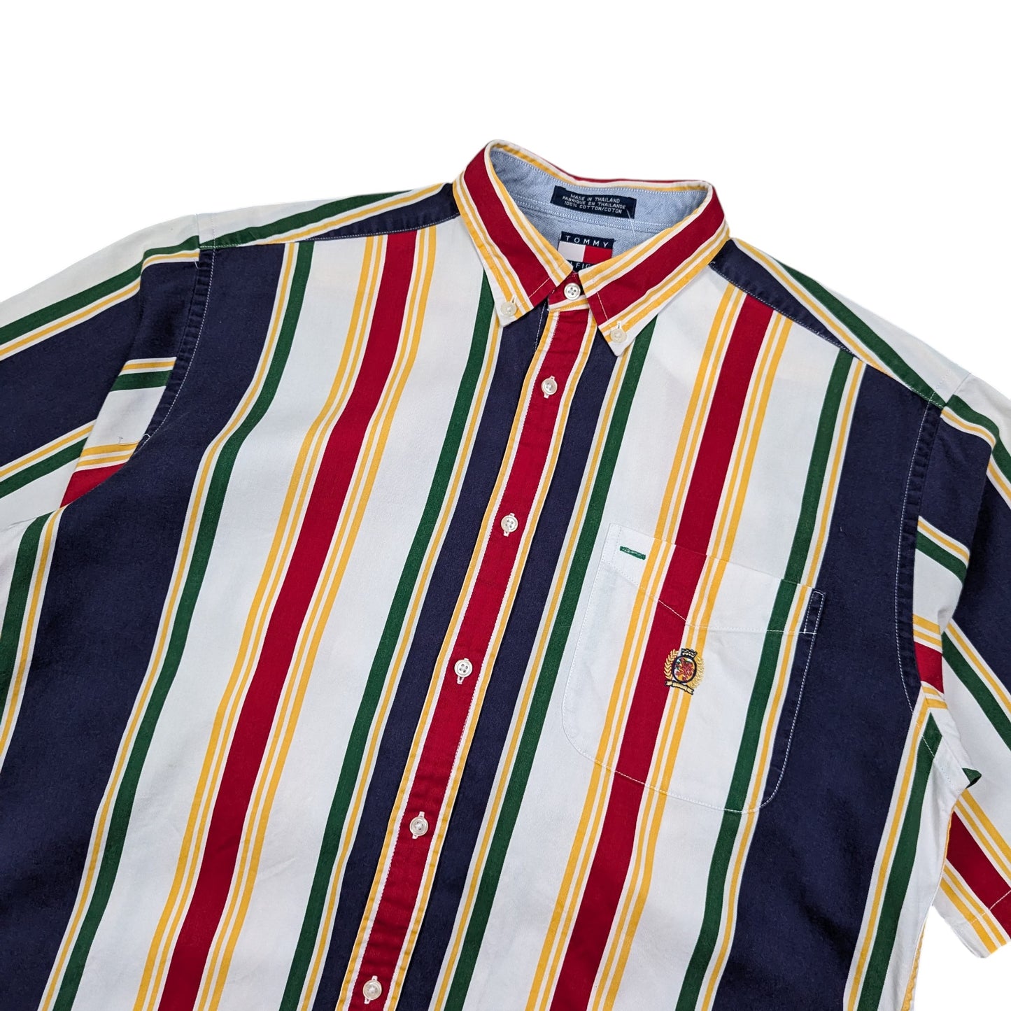 00s Tommy Hilfiger Striped Shirt Size XL