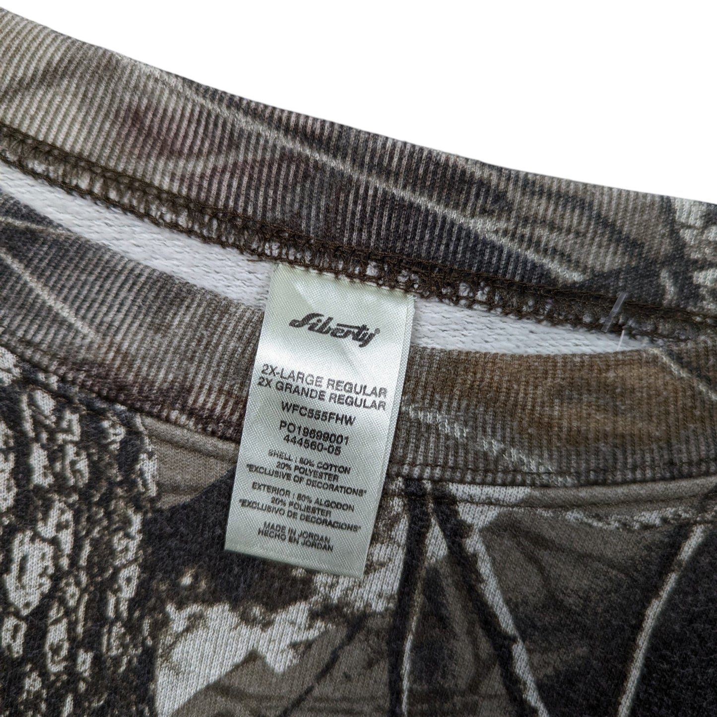 Real Tree Camo Sweatshirt Size XXL