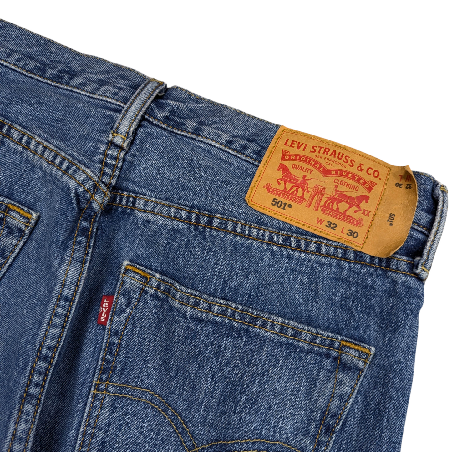 Levi's 501 Straight Leg Jeans W32 L30