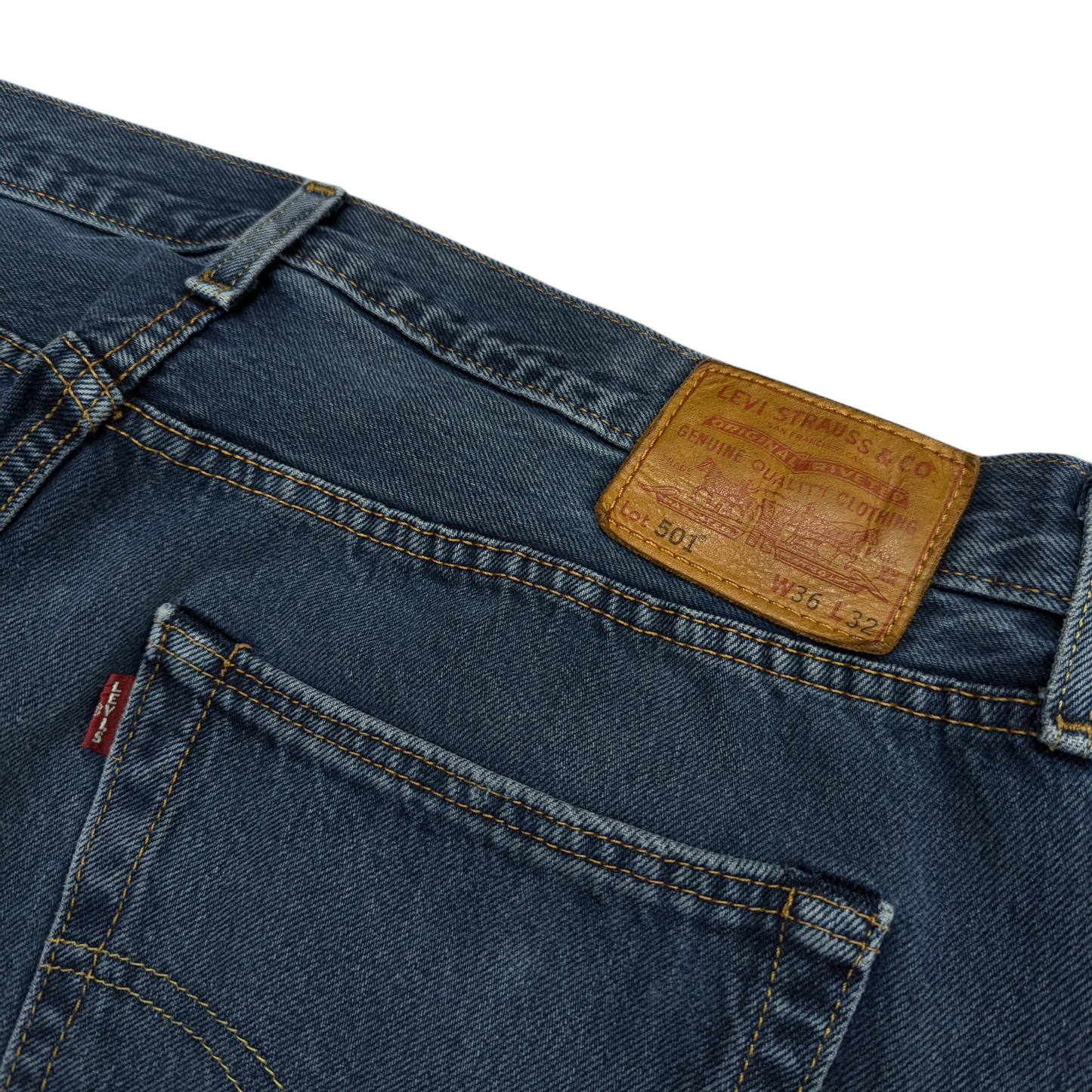 Levi's Premium 501 Straight Leg Jeans W36 L30