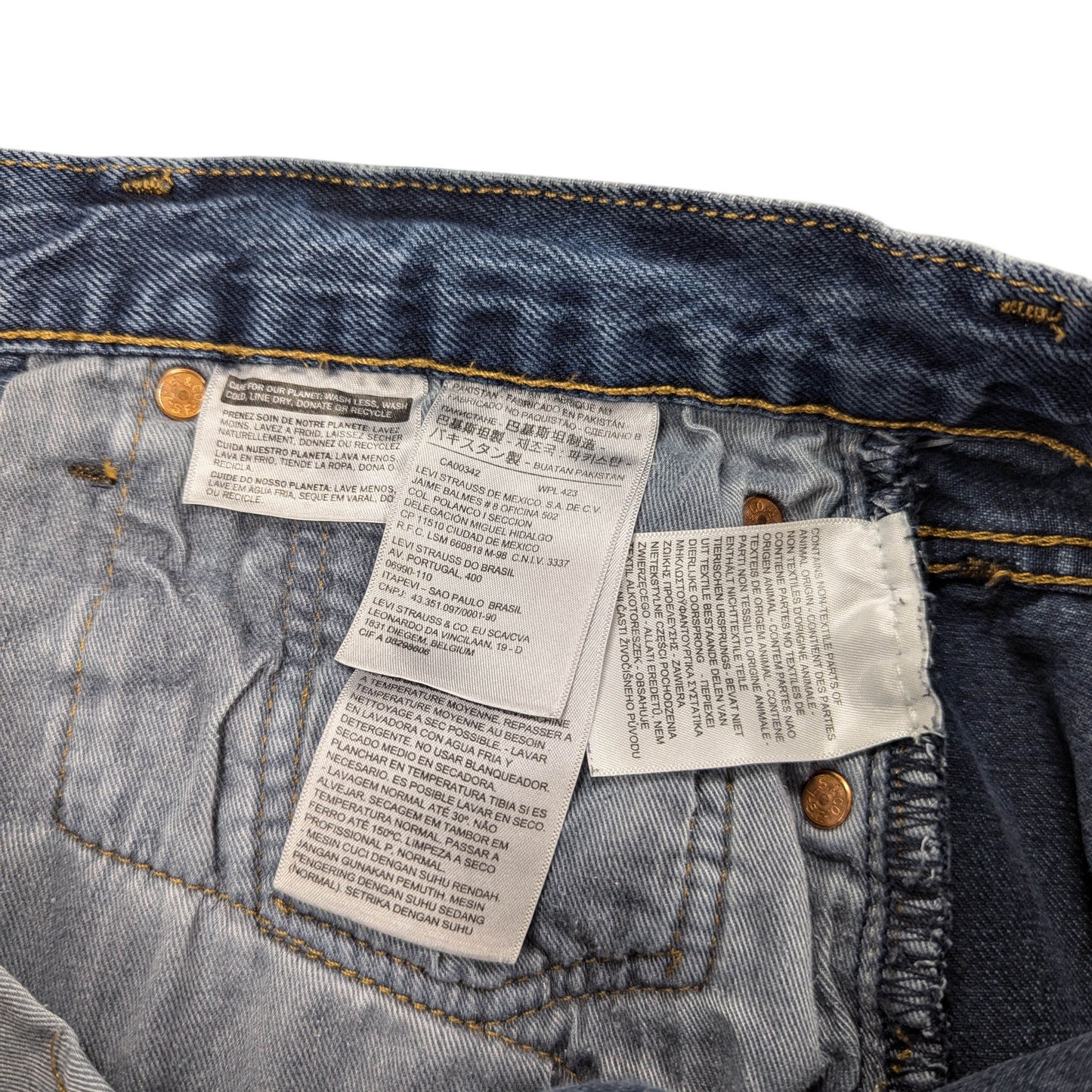 Levi's Premium 501 Straight Leg Jeans W36 L30