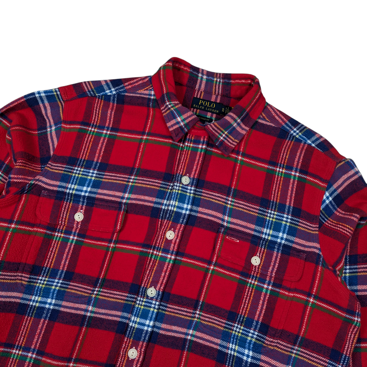 Ralph Lauren Tartan Shirt Size XL