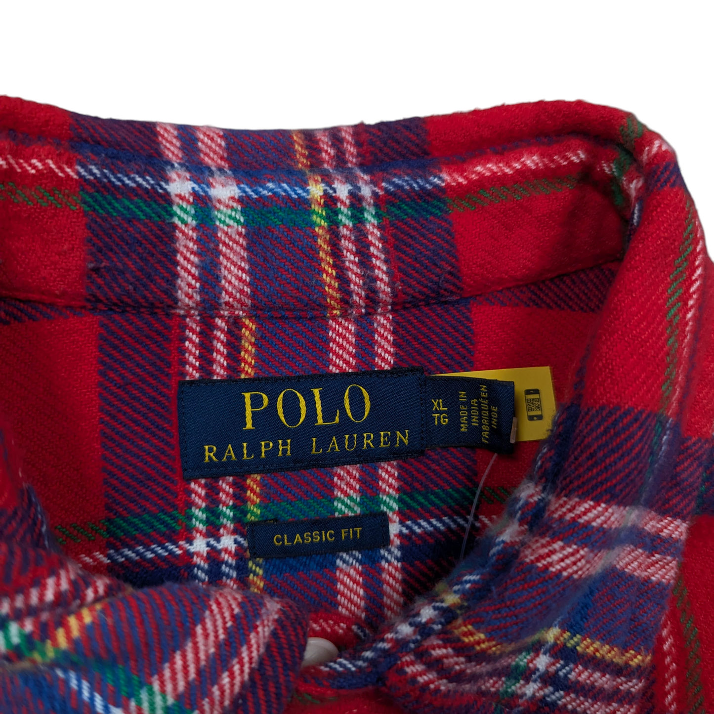 Ralph Lauren Tartan Shirt Size XL