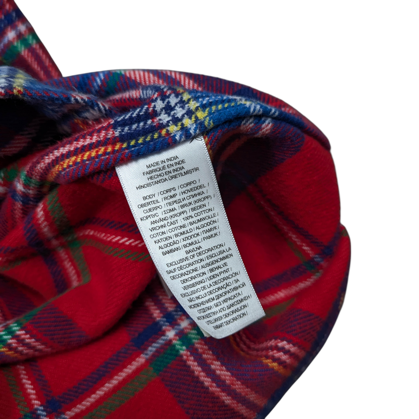 Ralph Lauren Tartan Shirt Size XL