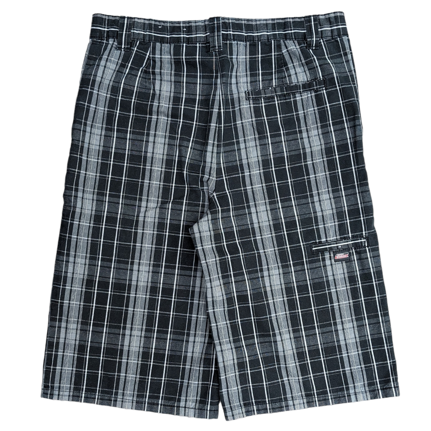 Dickies Check Shorts Size UK 12
