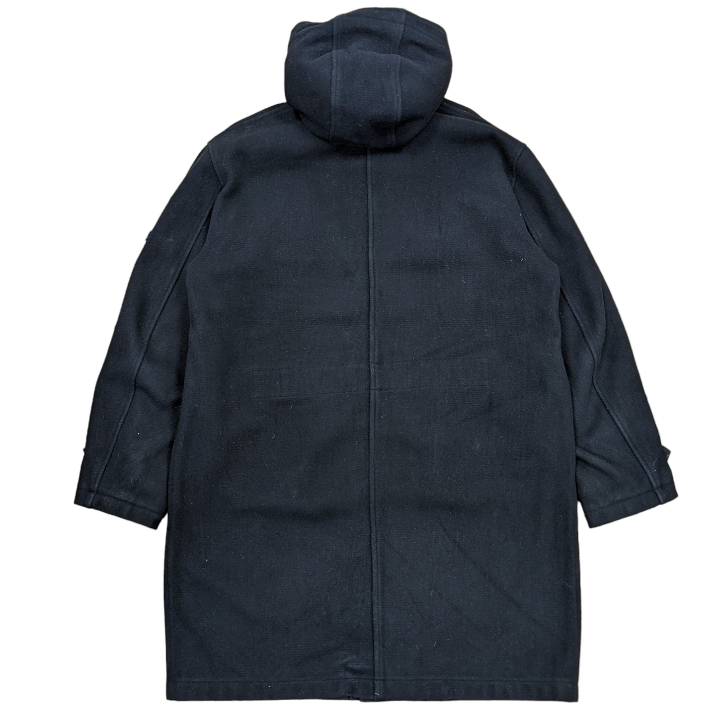 Stone Island Wool Overcoat In Black Size XXL