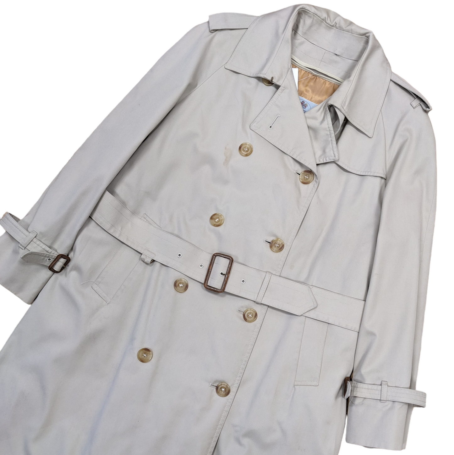 Vintage Aquascutum Mac w/Removable Lining UK 12