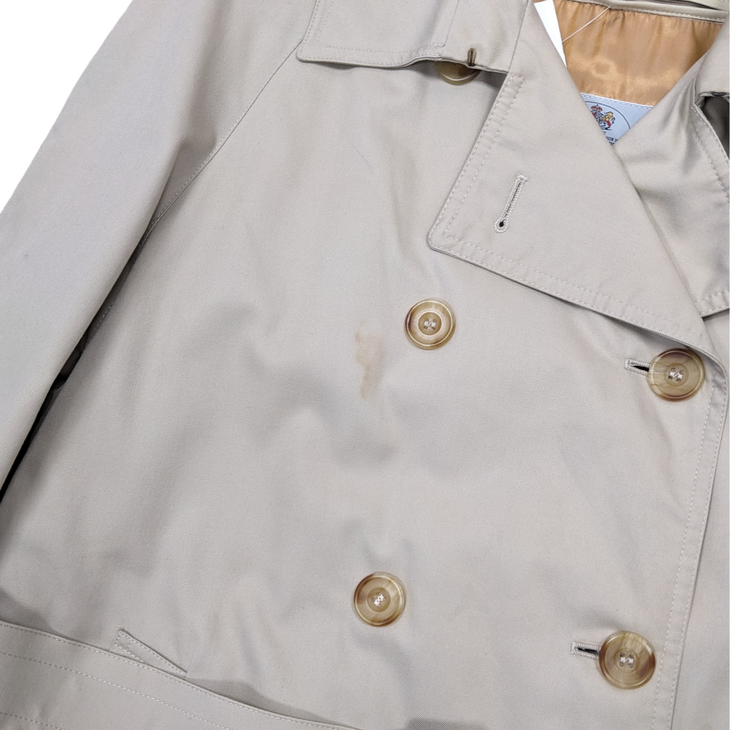 Vintage Aquascutum Mac w/Removable Lining UK 12