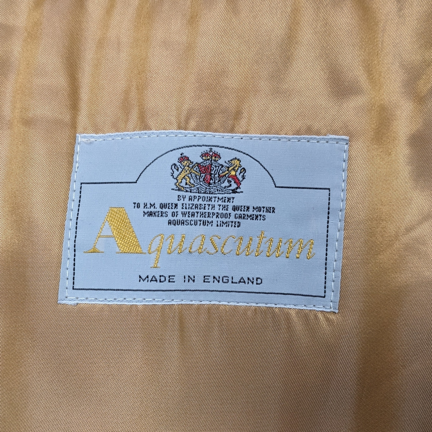 Vintage Aquascutum Mac w/Removable Lining UK 12
