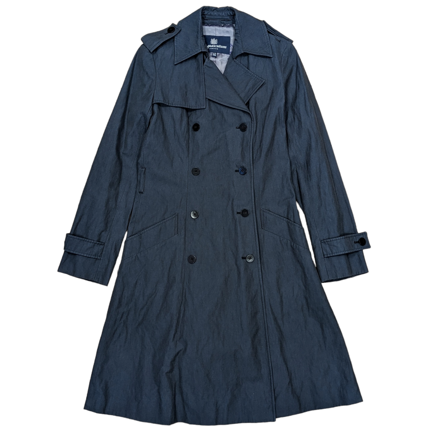 Aquascutum Trench Coat Size UK 8