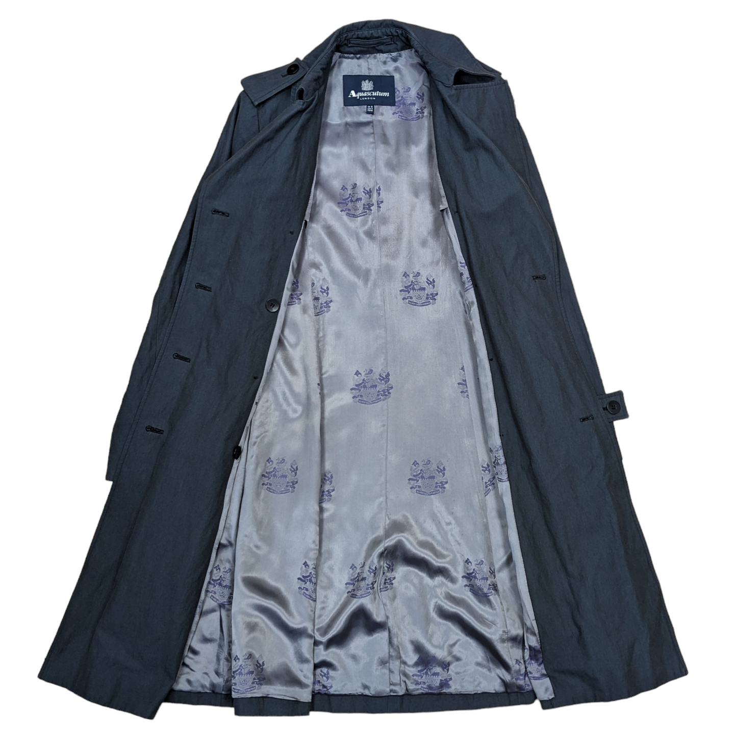Aquascutum Trench Coat Size UK 8