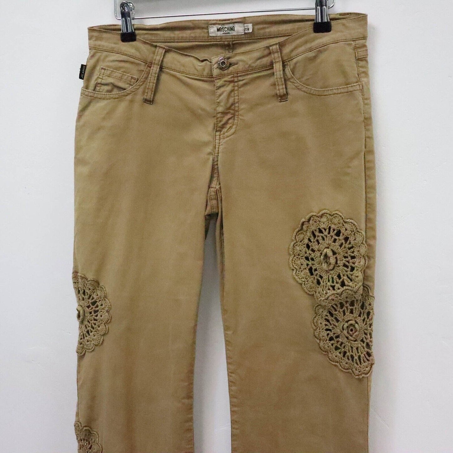 90s Moschino Flared Trousers Size UK 12
