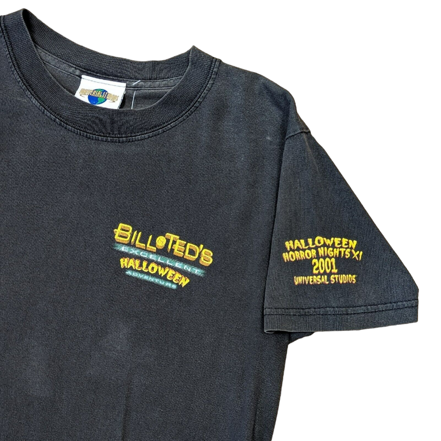 00s Bill & Ted Halloween Horror Nights Graphic T-Shirt Size S