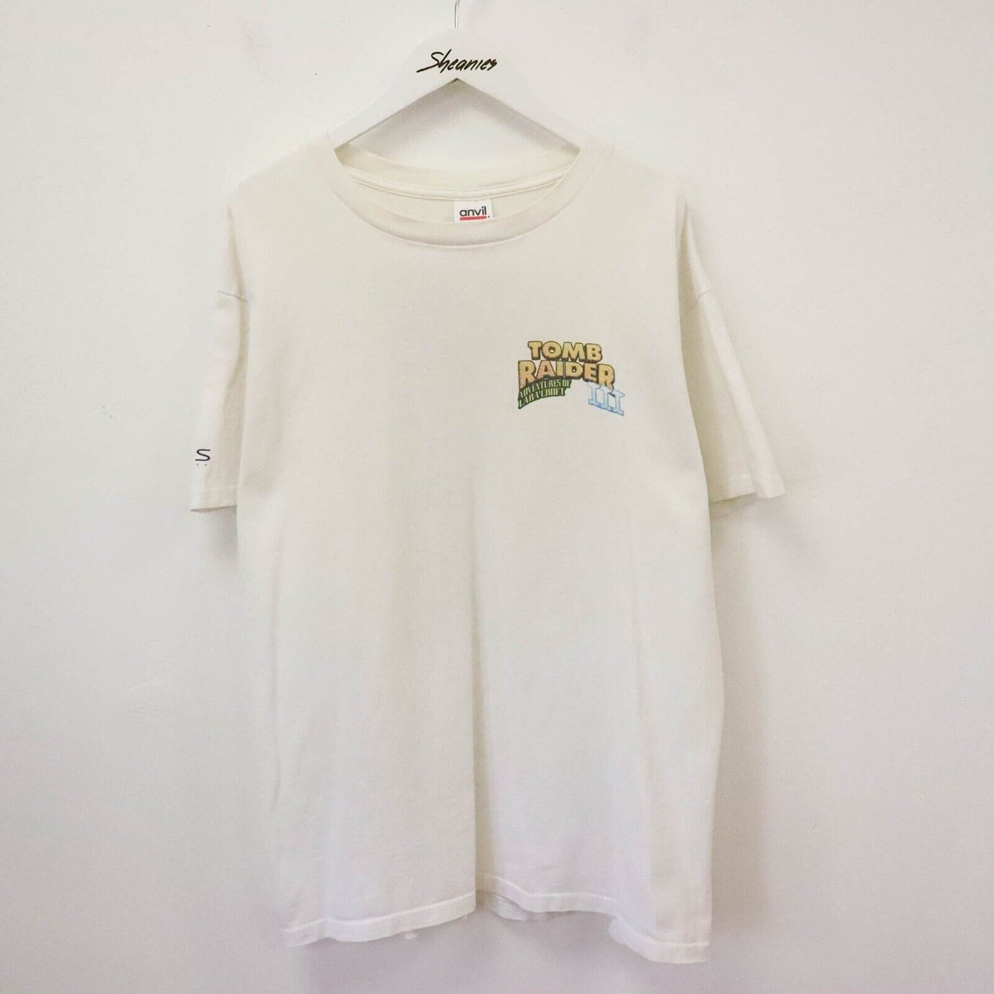 90s Tomb Raider 3 Single Stitch T-Shirt Size L