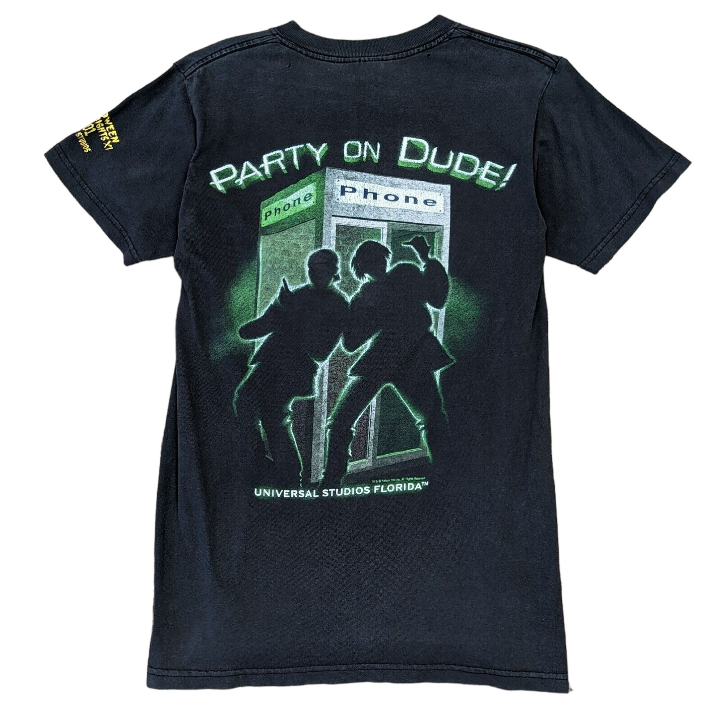 00s Bill & Ted Halloween Horror Nights Graphic T-Shirt Size S
