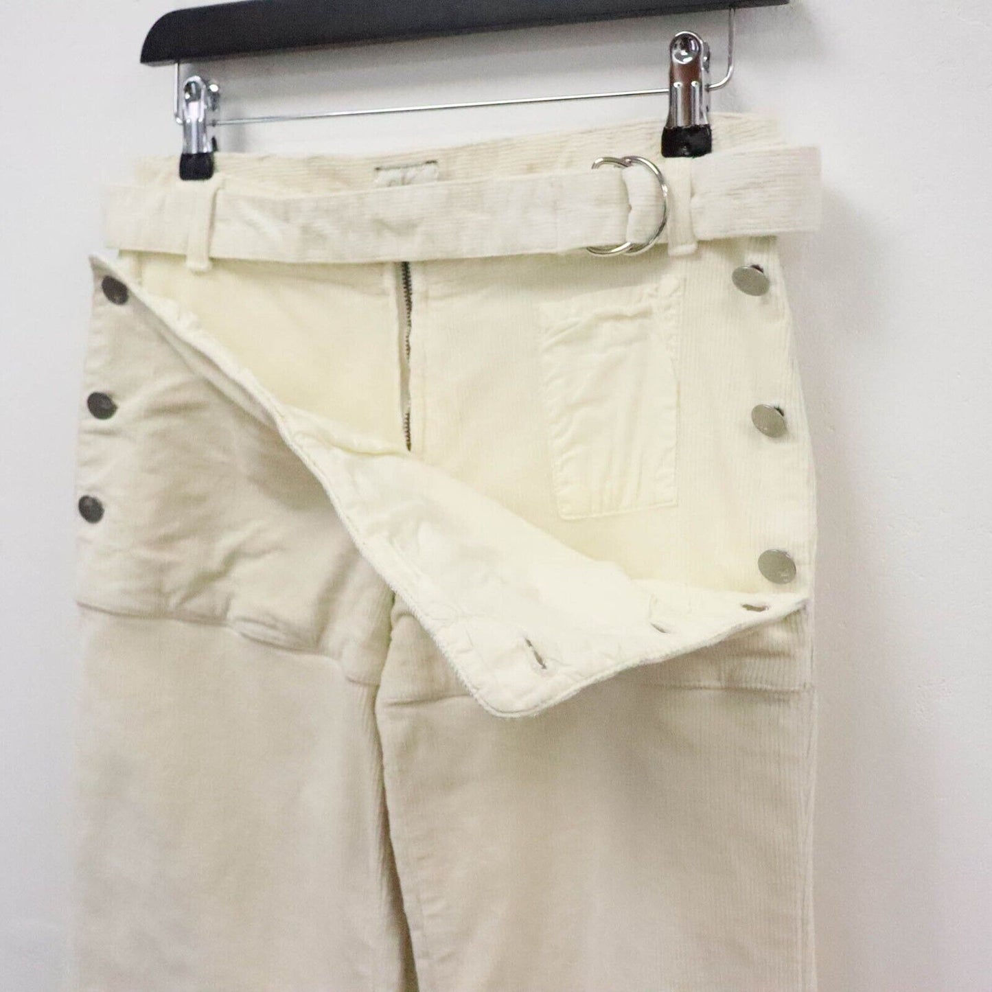90s Calvin Klein Corduroy Flares Size UK 8