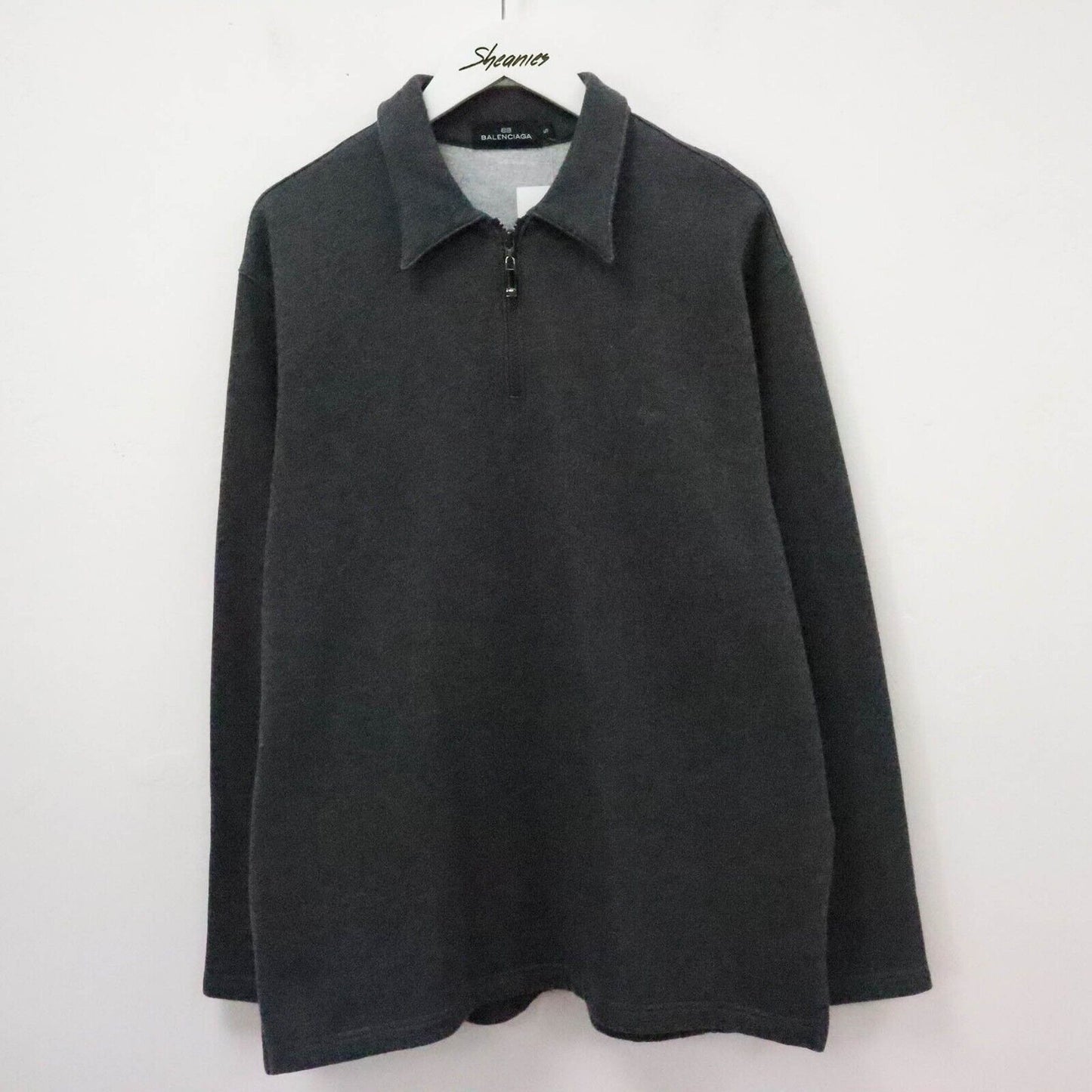 Balenciaga 1/4 Zip Sweatshirt Size XL