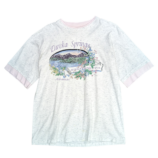 90s Single Stitch Wildflower T-Shirt Size L
