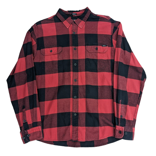 Dickies Check Flannel Shirt Shirt Size L