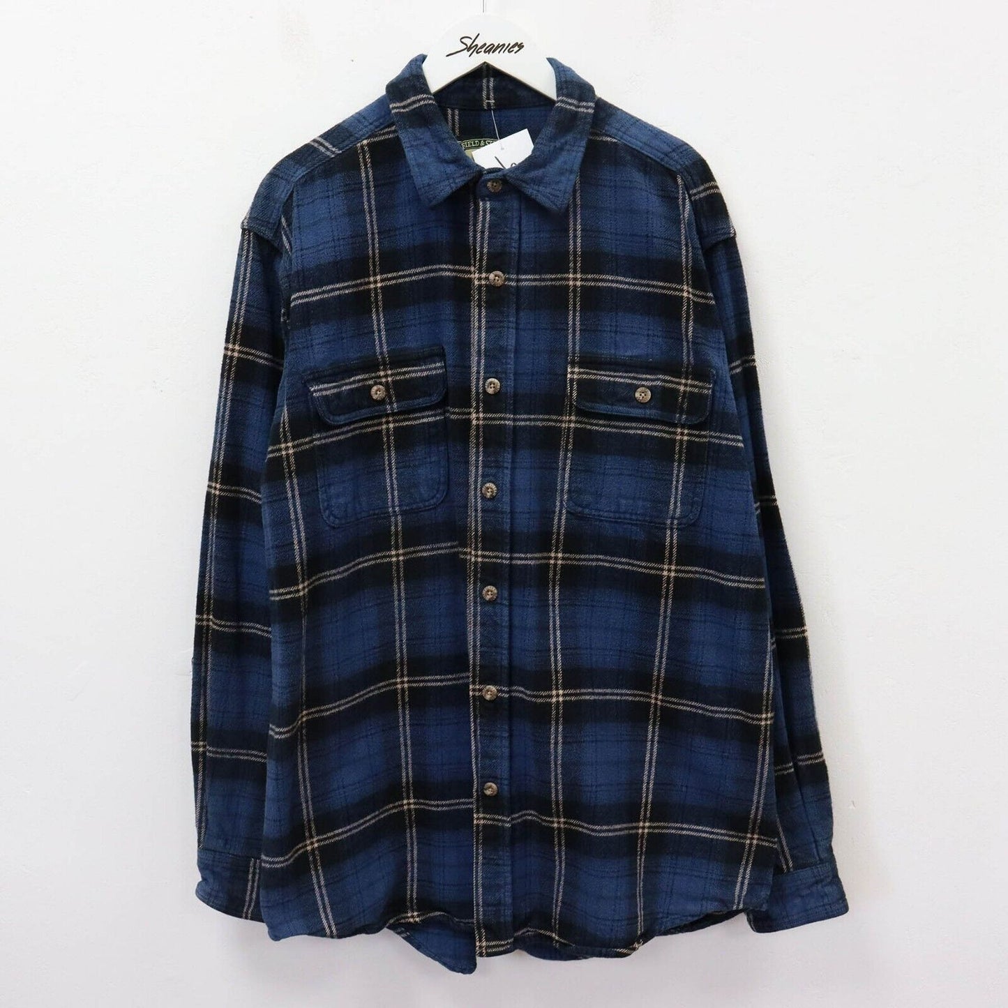 Vintage Field & Stream Flannel Shirt Size XL-Tall