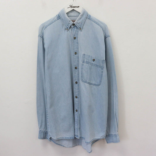 90's Wrangler Denim Shirt Size L