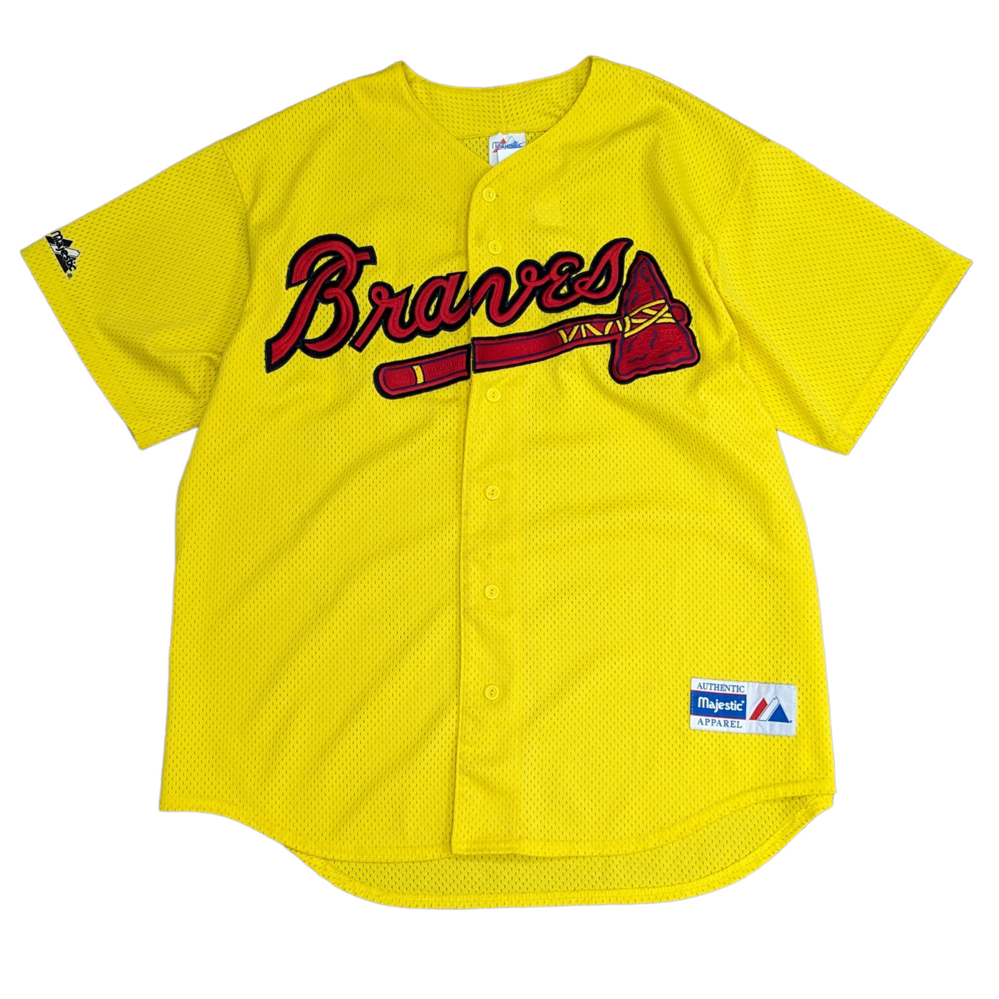 90s Atlanta Braves Majestic Baseball Jersey Size XL