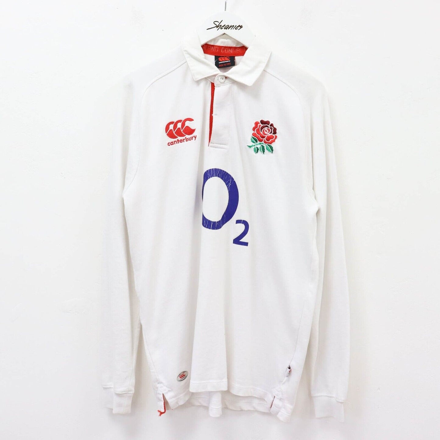 England Canterbury Rugby Top Size XS