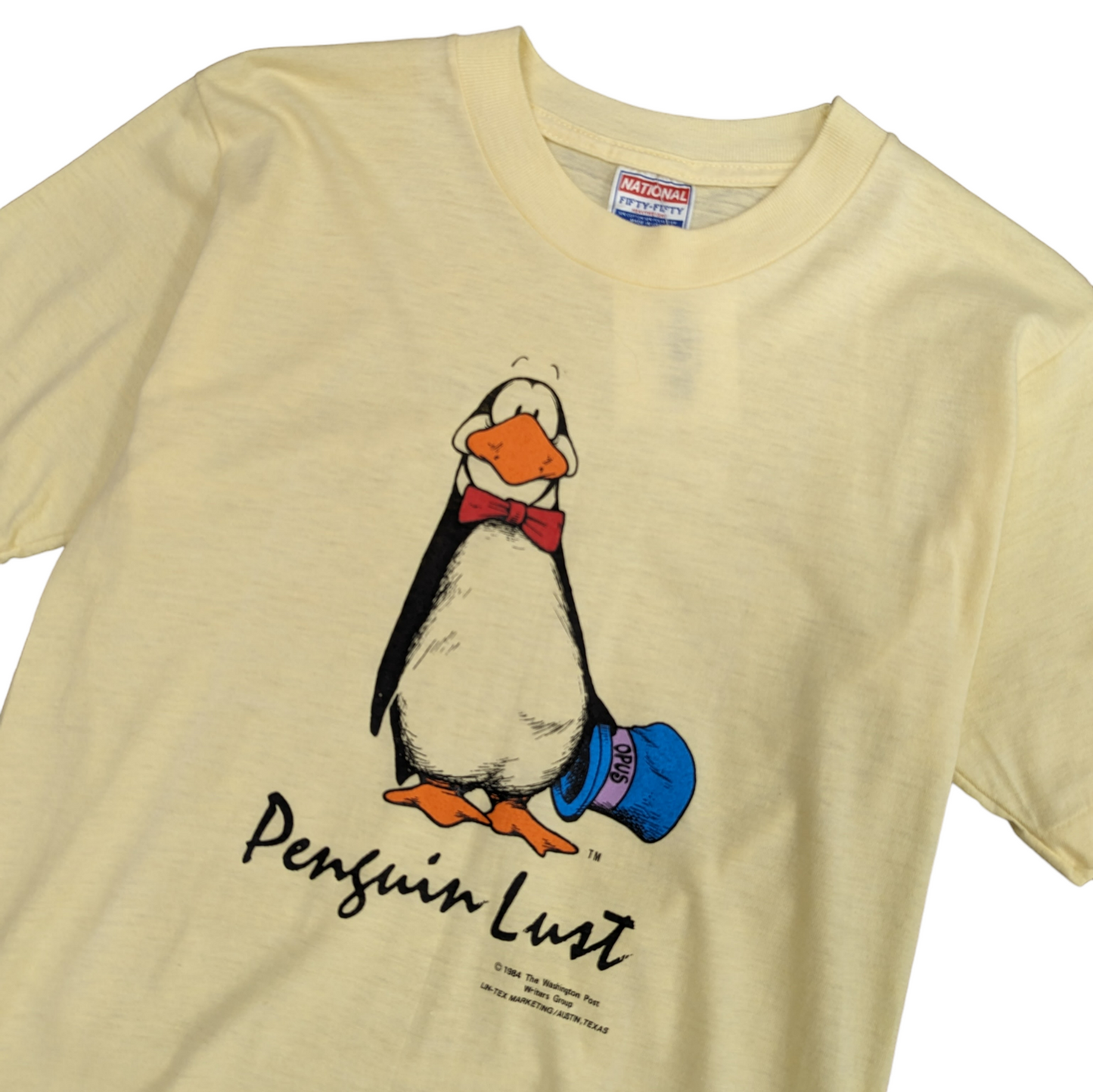 80s Single Stitch Penguin T-Shirt Size XS
