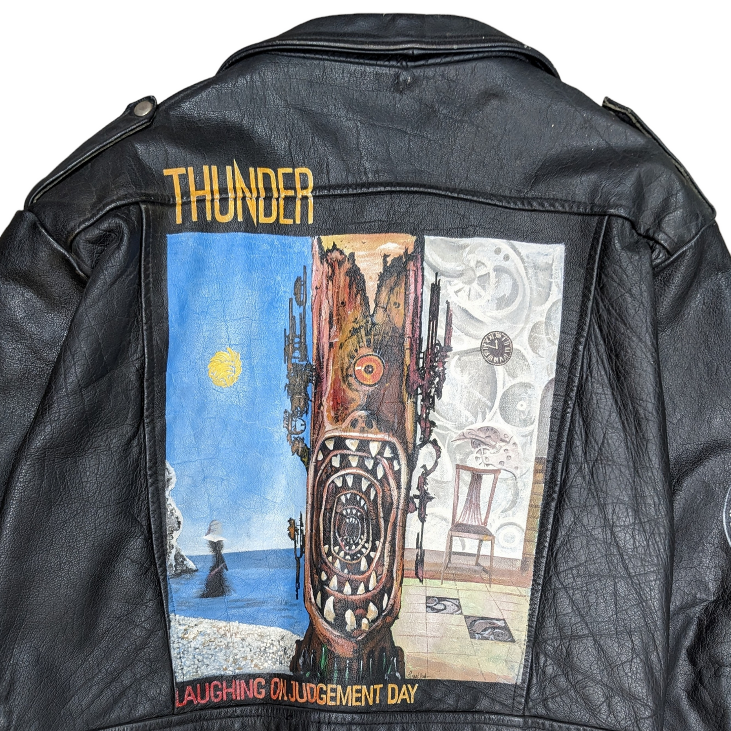 Vintage Thunder Leather Jacket Size M