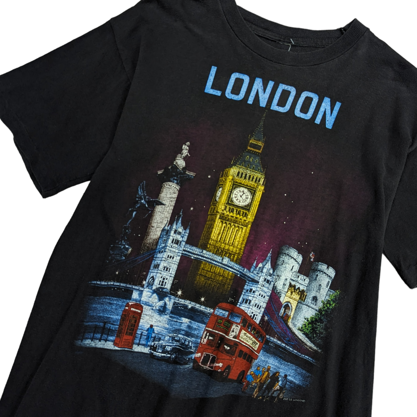 90s London Single Stitch T-Shirt Size L