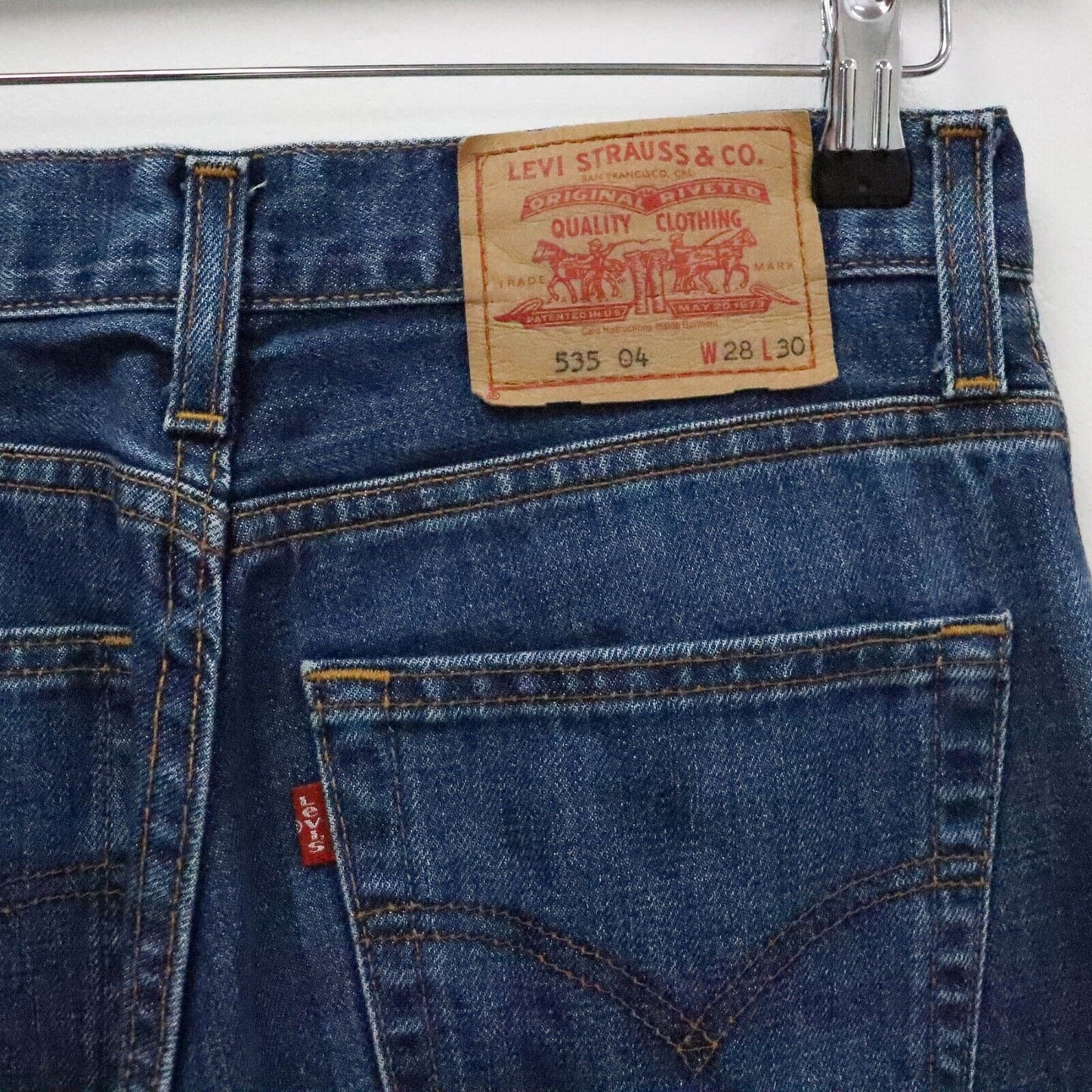 00s Levi’s 535 Skinny Jeans Size UK 10 W27 L29