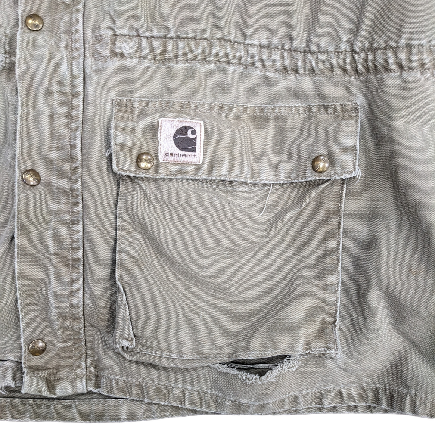 Vintage Carhartt Blanket Lined Jacket Size XXL