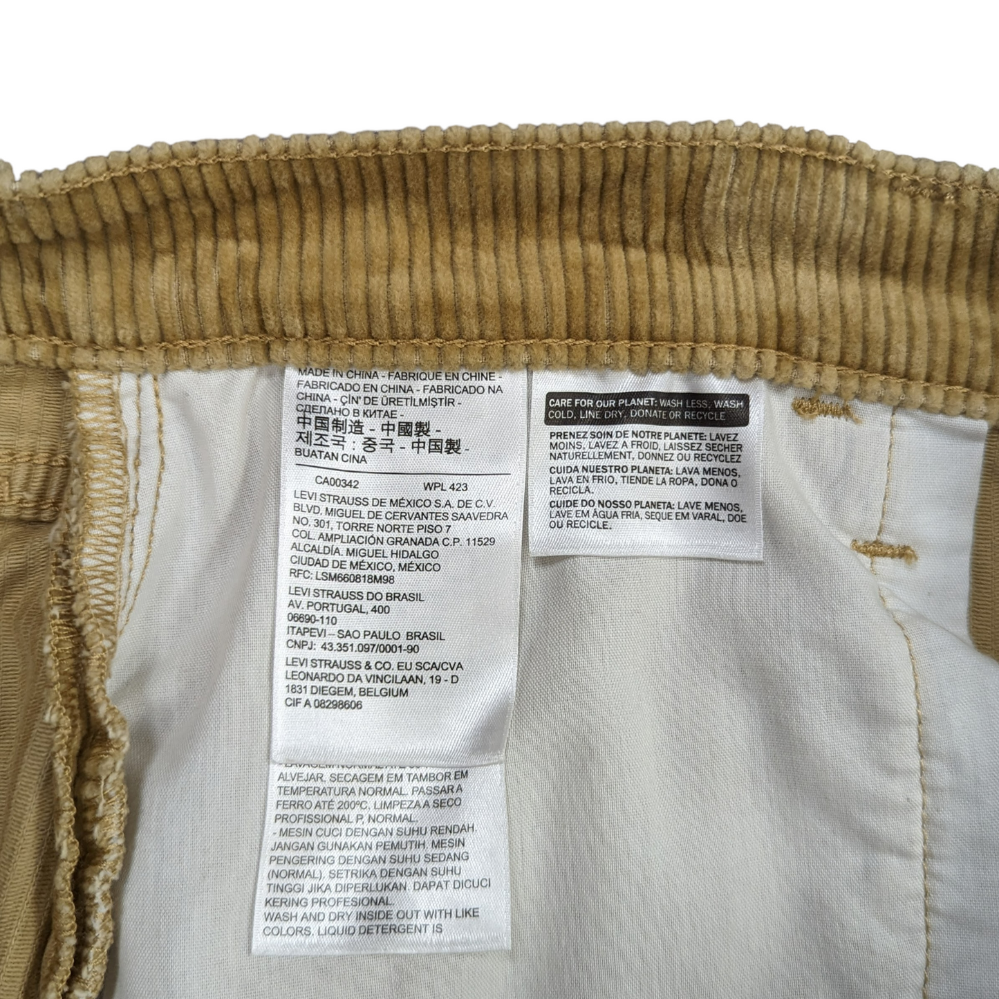 Levi’s Corduroy Skirt Size UK 14