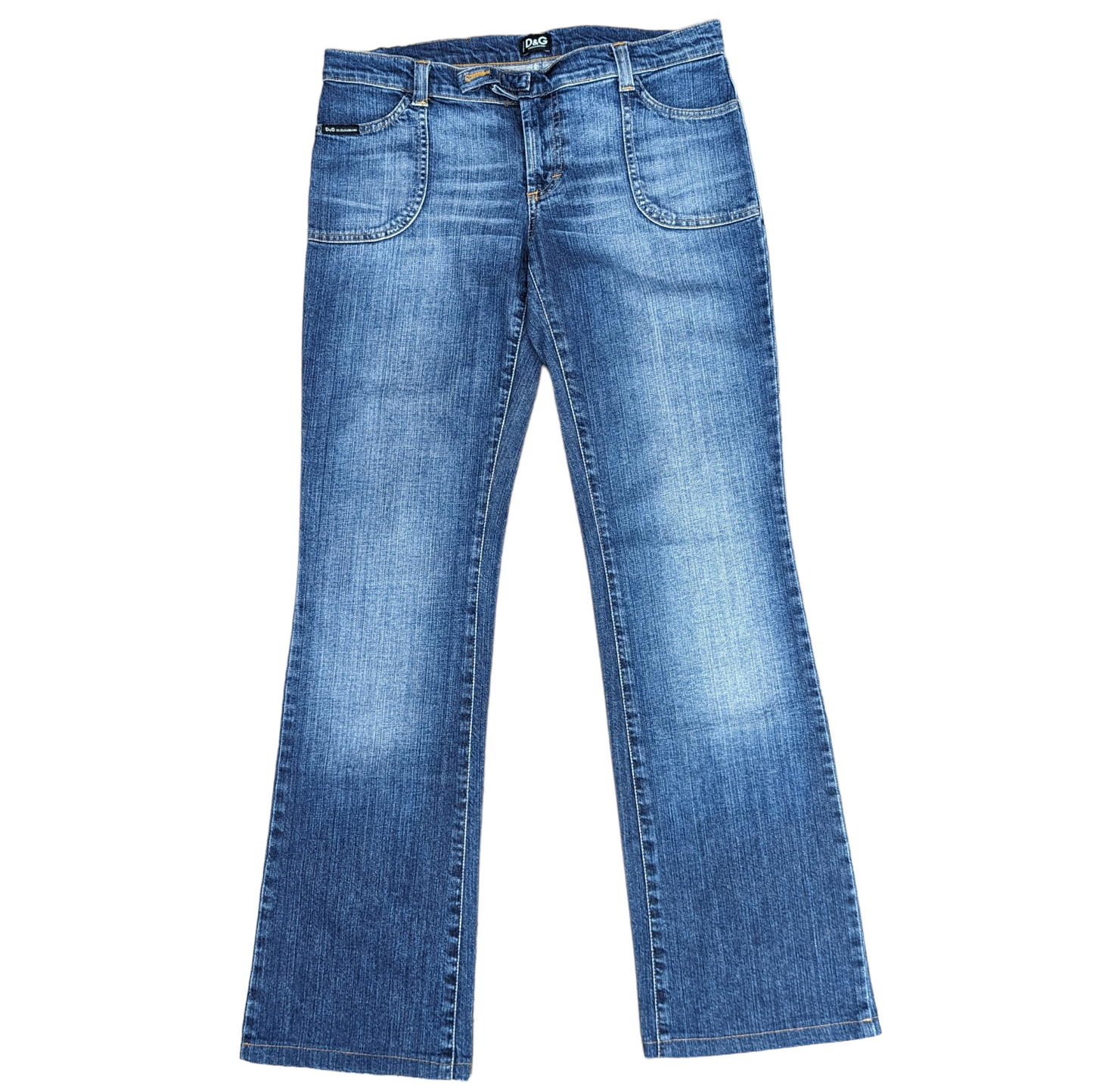 Y2K D&G Bootcut Jeans Women's Size UK14 L32