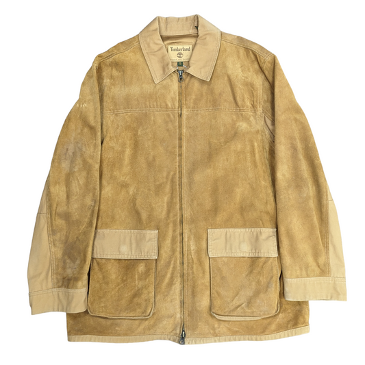 00s Timberland Suede Chore Jacket Size XL