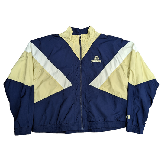 90s Champion Pittsburgh Panthers Windbreaker Size XXL