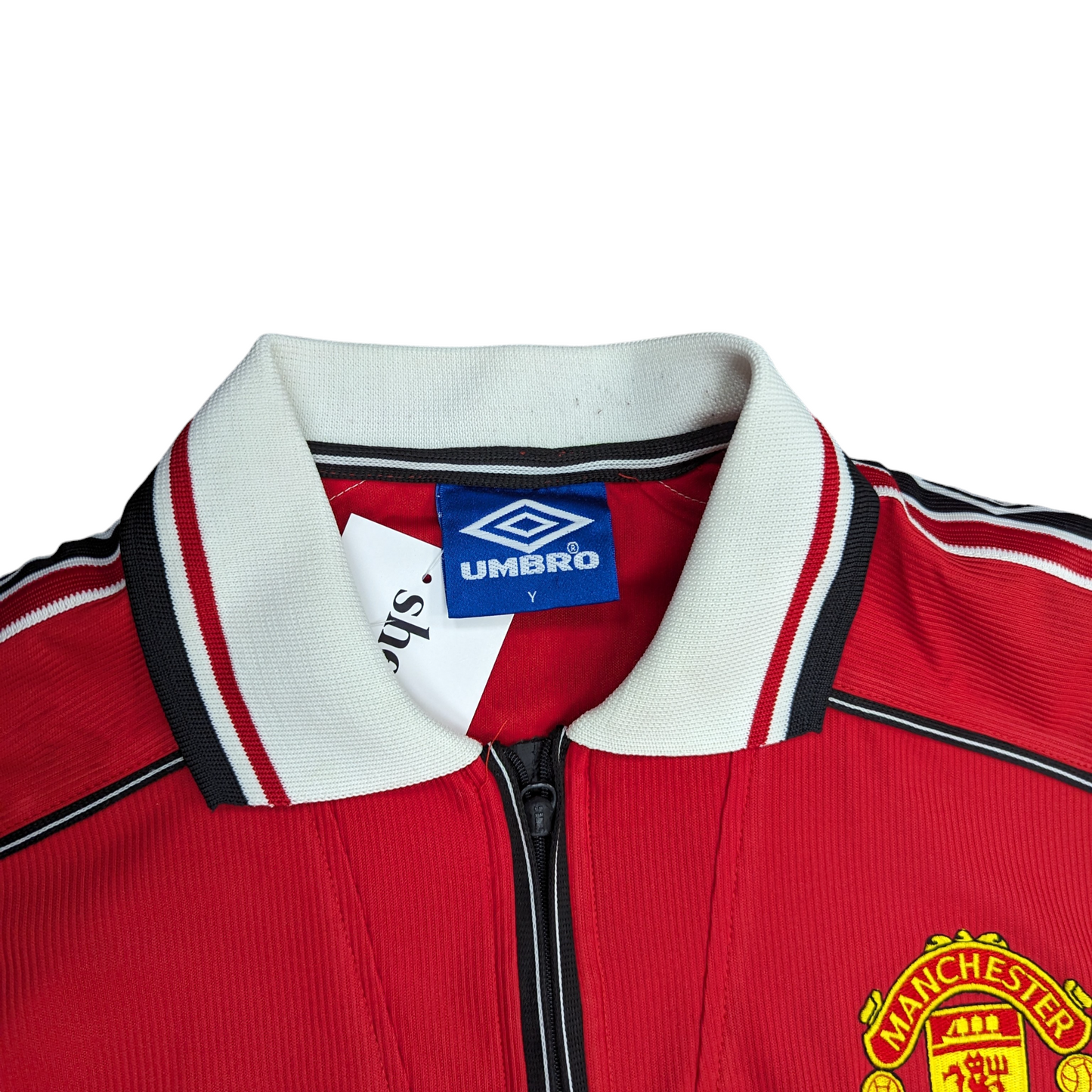 1998-00 Manchester United Shirt Size XS (Kids L)