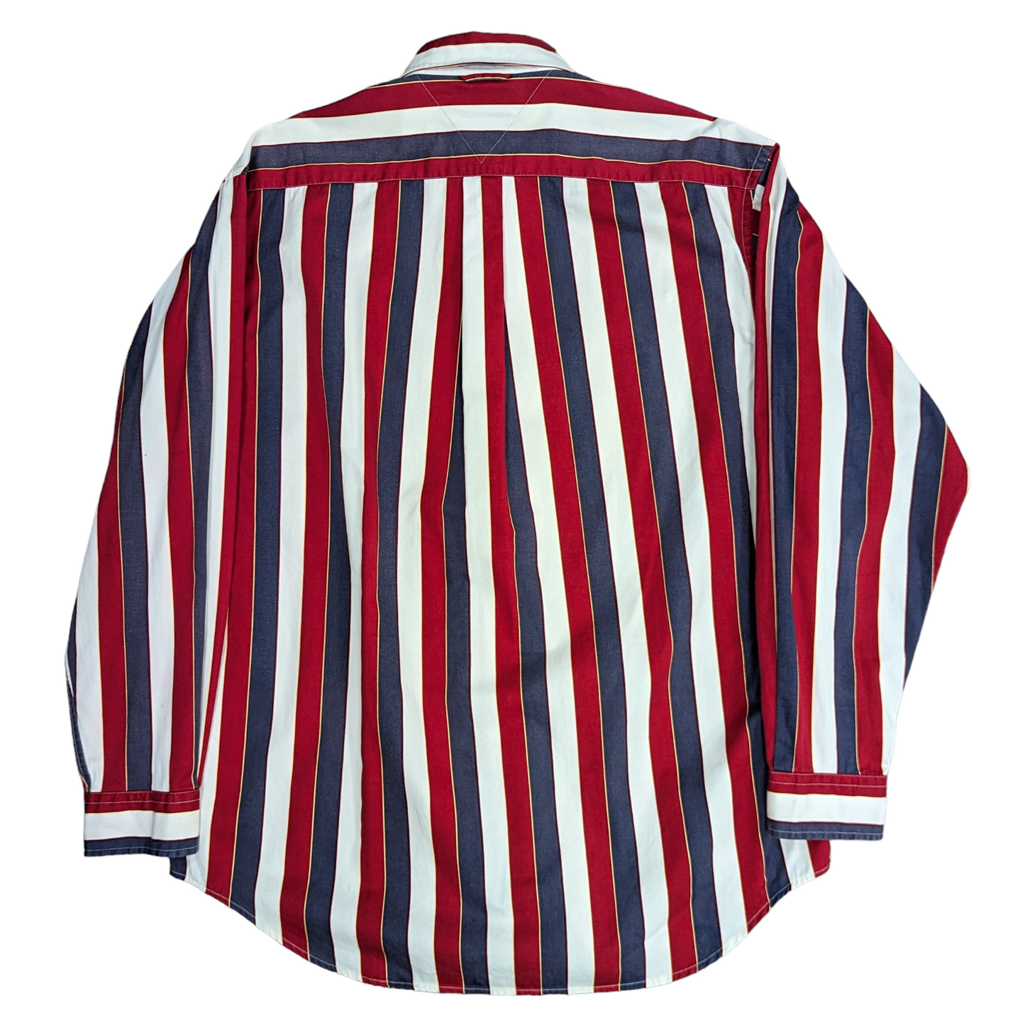 90s Tommy Hilfiger Striped Shirt Size M