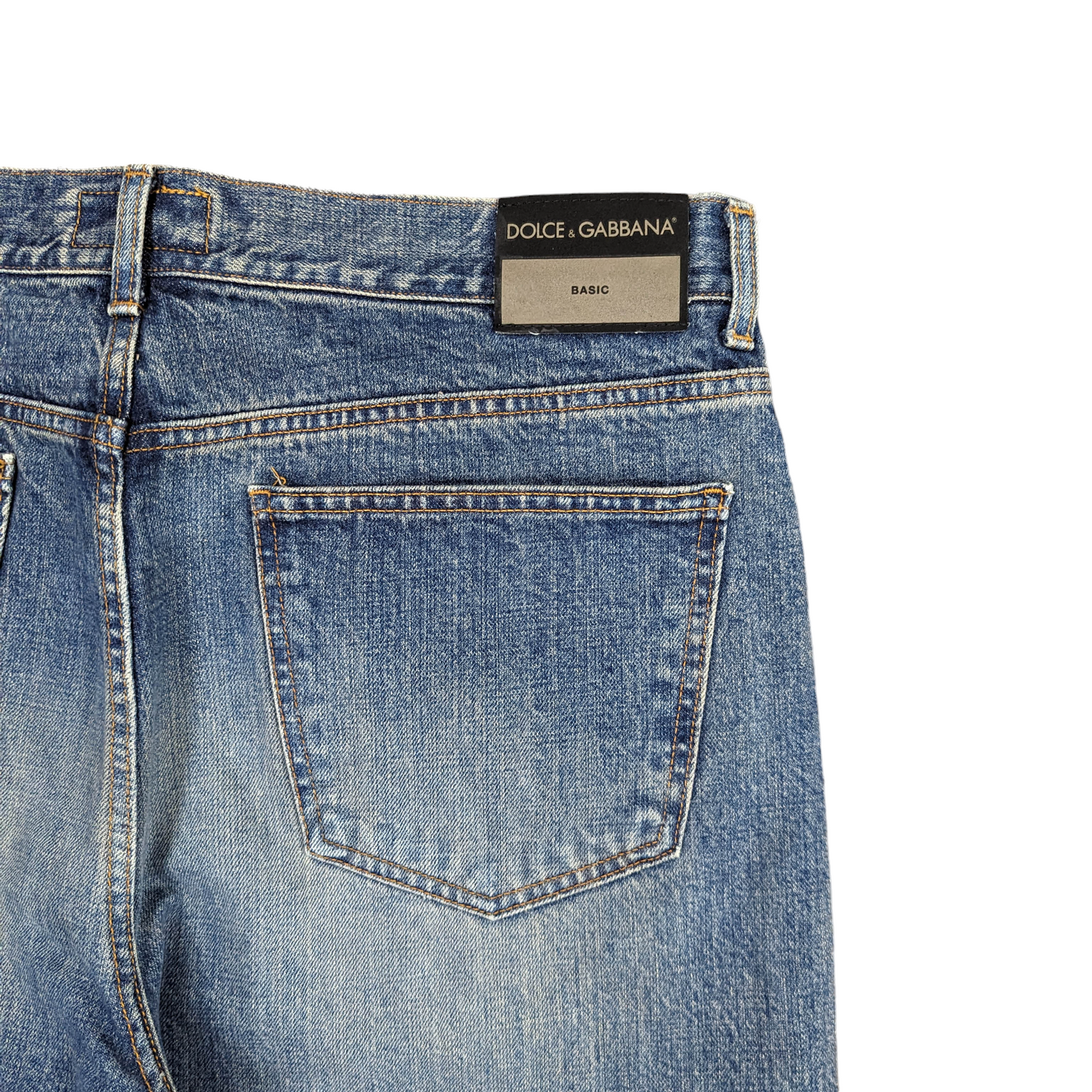 90s Dolce & Gabbana Straight Leg Jeans W38 L32