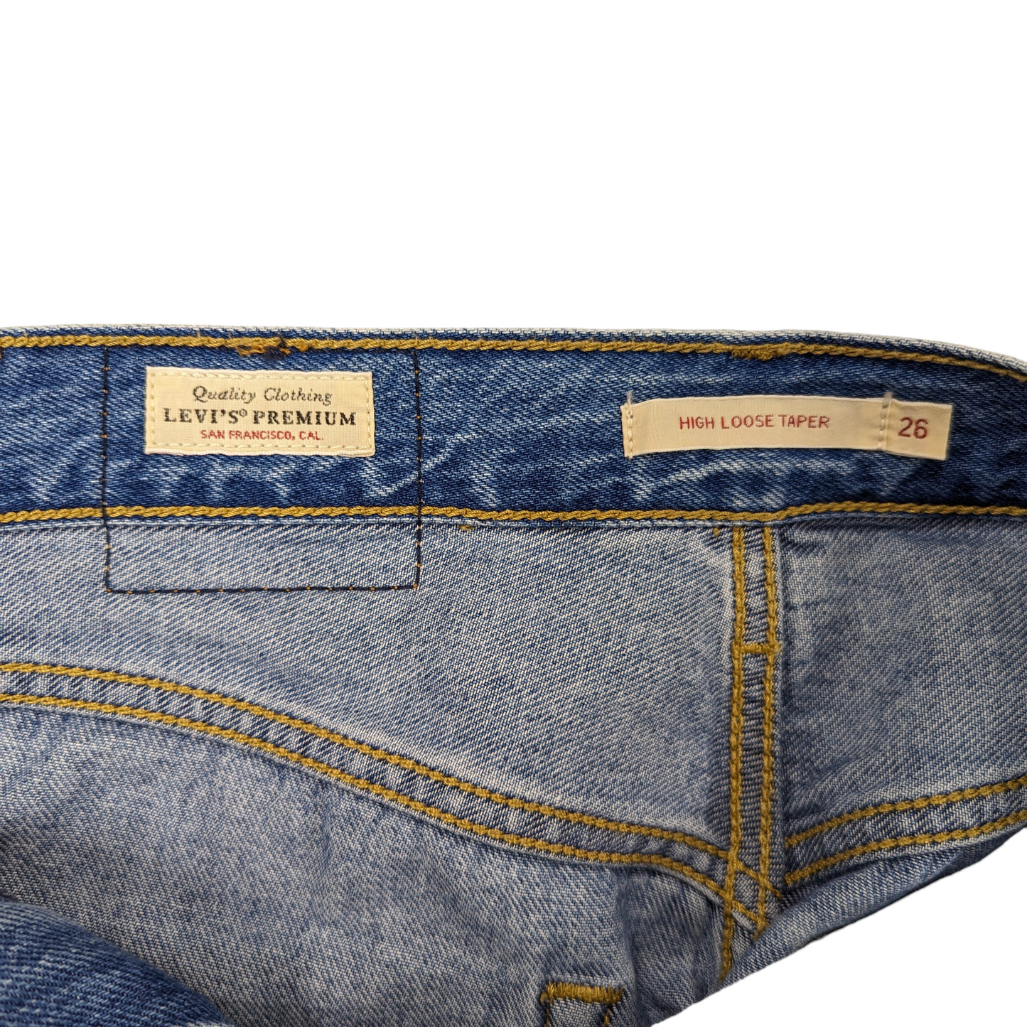 Levi's Loose Taper Jeans Size UK8 L28