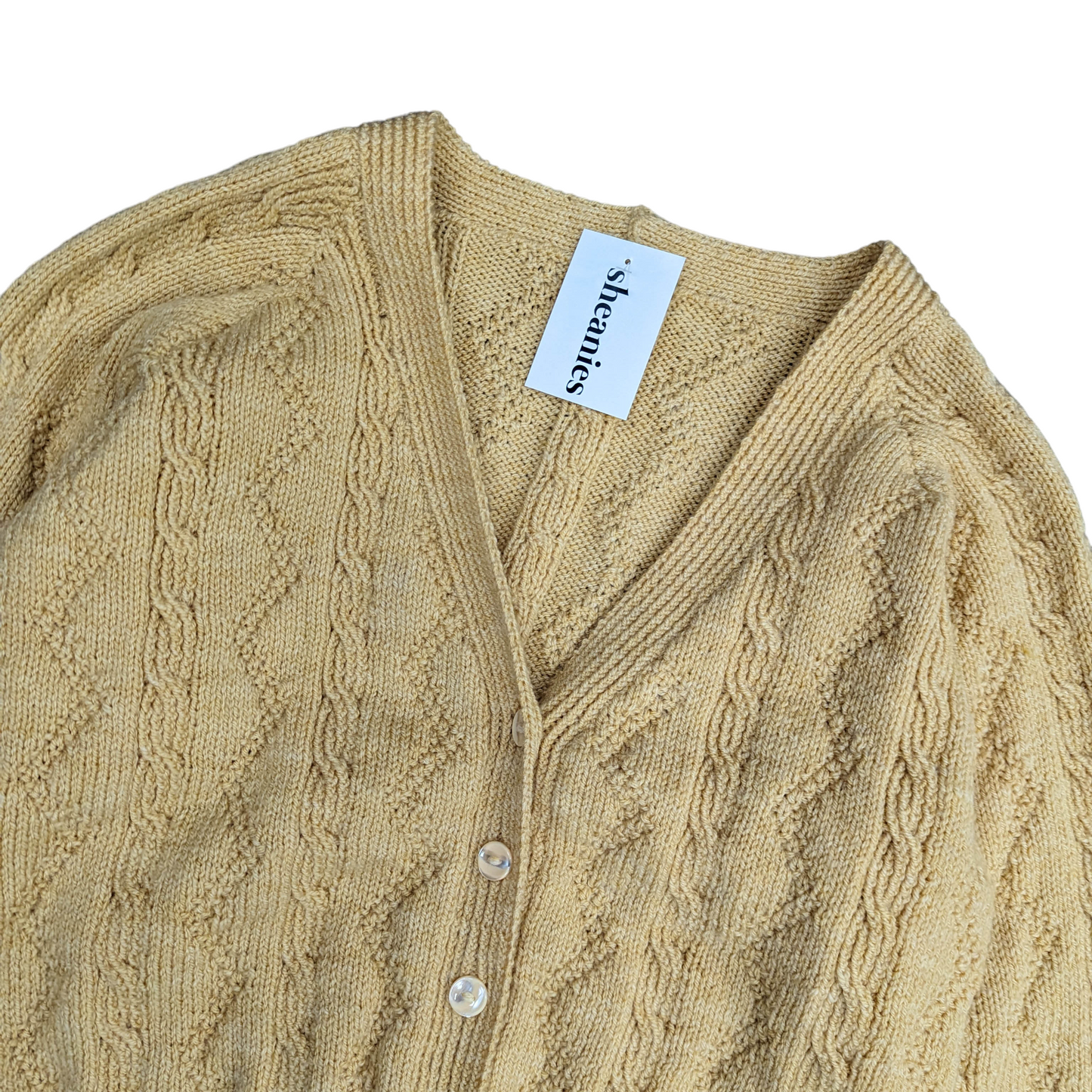 Vintage Knitted Cardigan Women's Size M