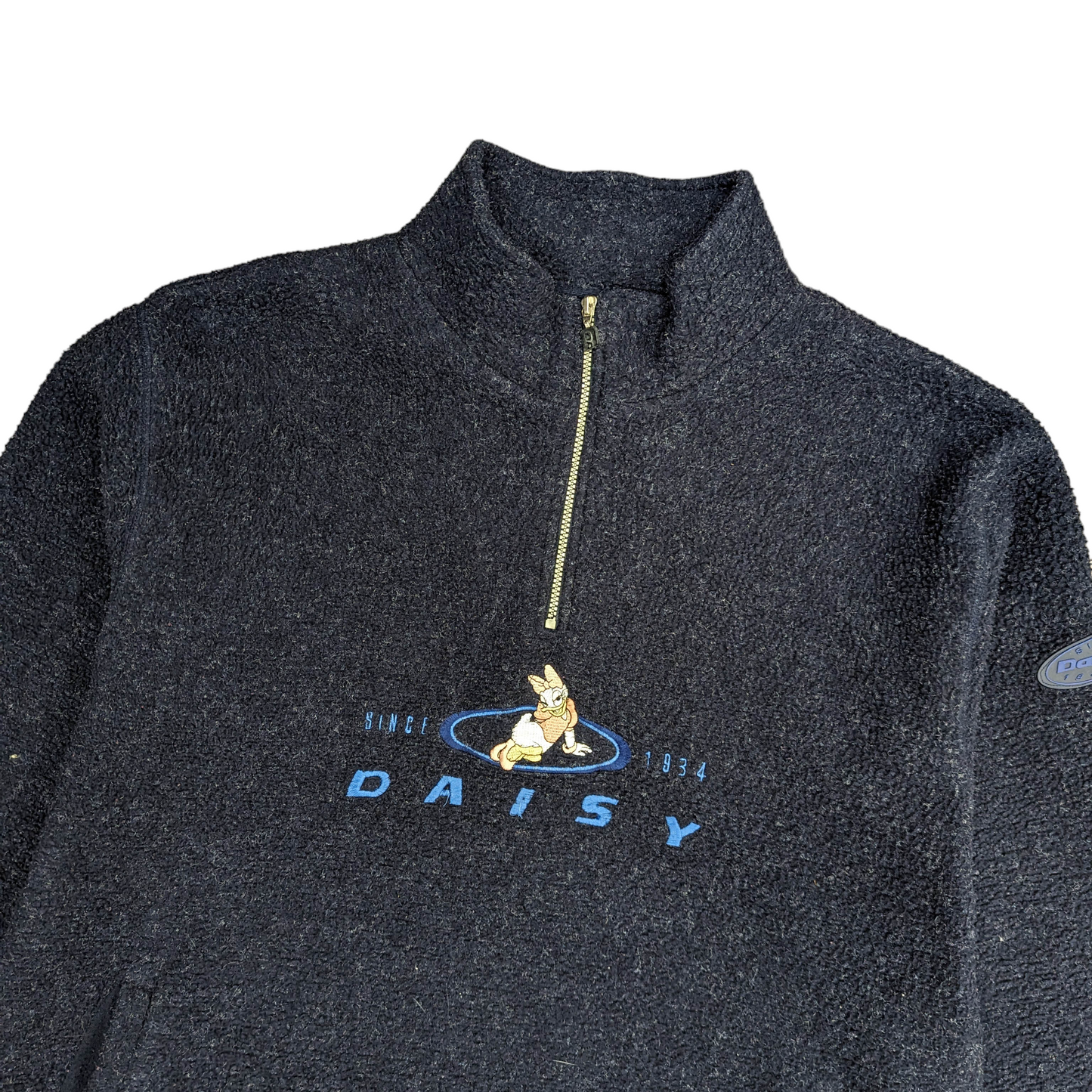 Disney Daisy Duck 1/4 Zip Fleece Size L