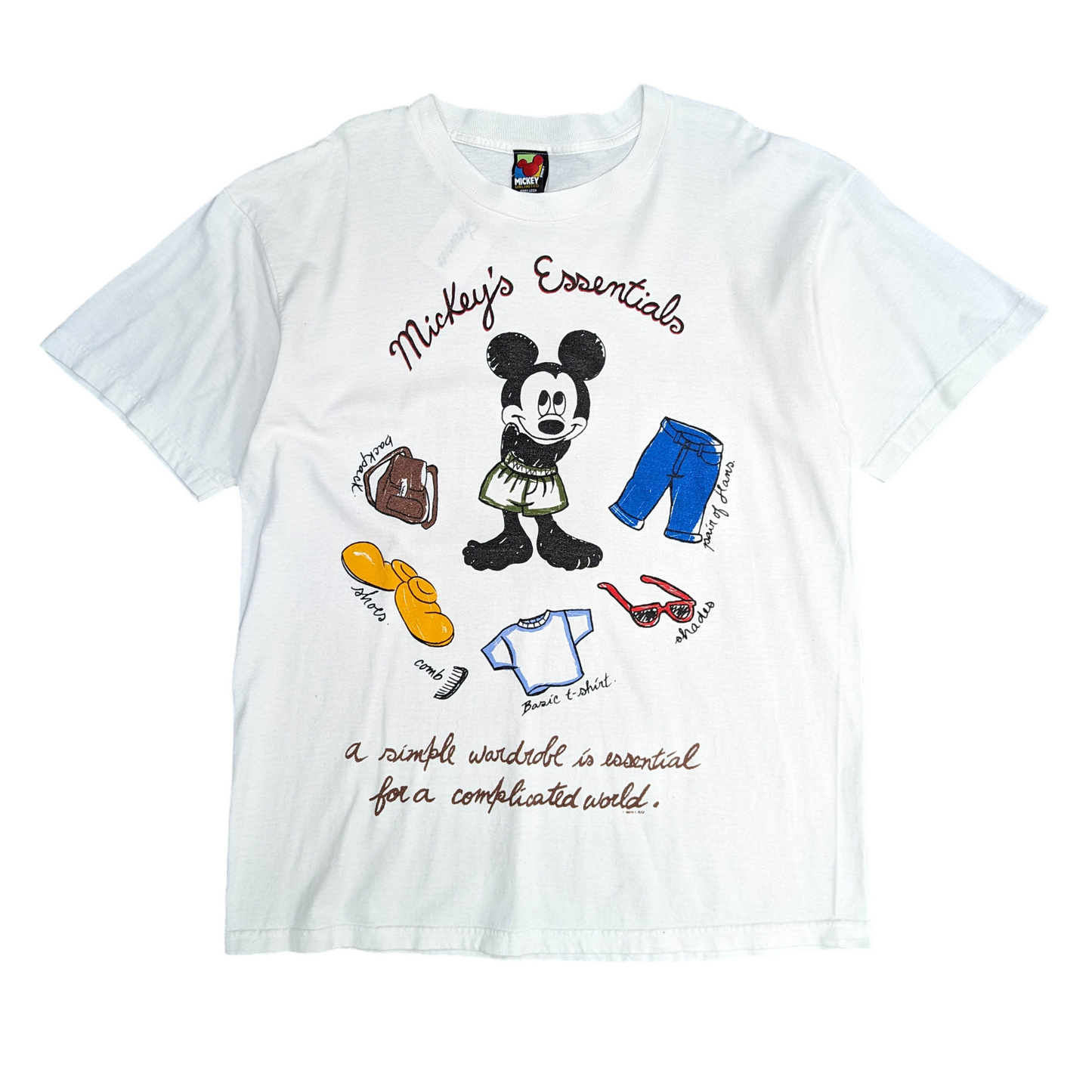 90s Mickey Mouse T-Shirt Size XL