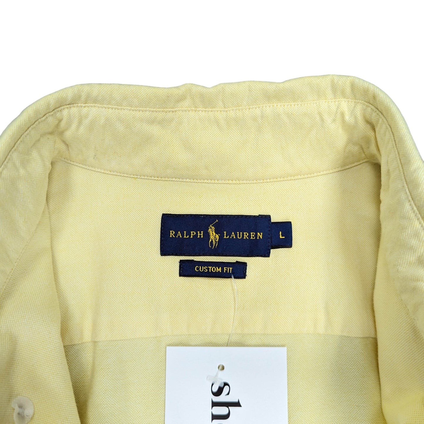 Ralph Lauren Custom Fit Oxford Shirt Size L