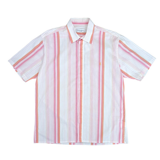 YSL S/S Striped Shirt Size L