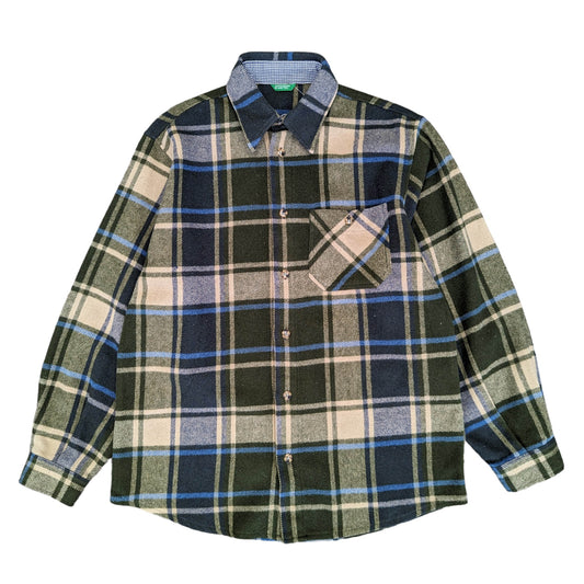 Benetton Wool Blend Shirt Size S