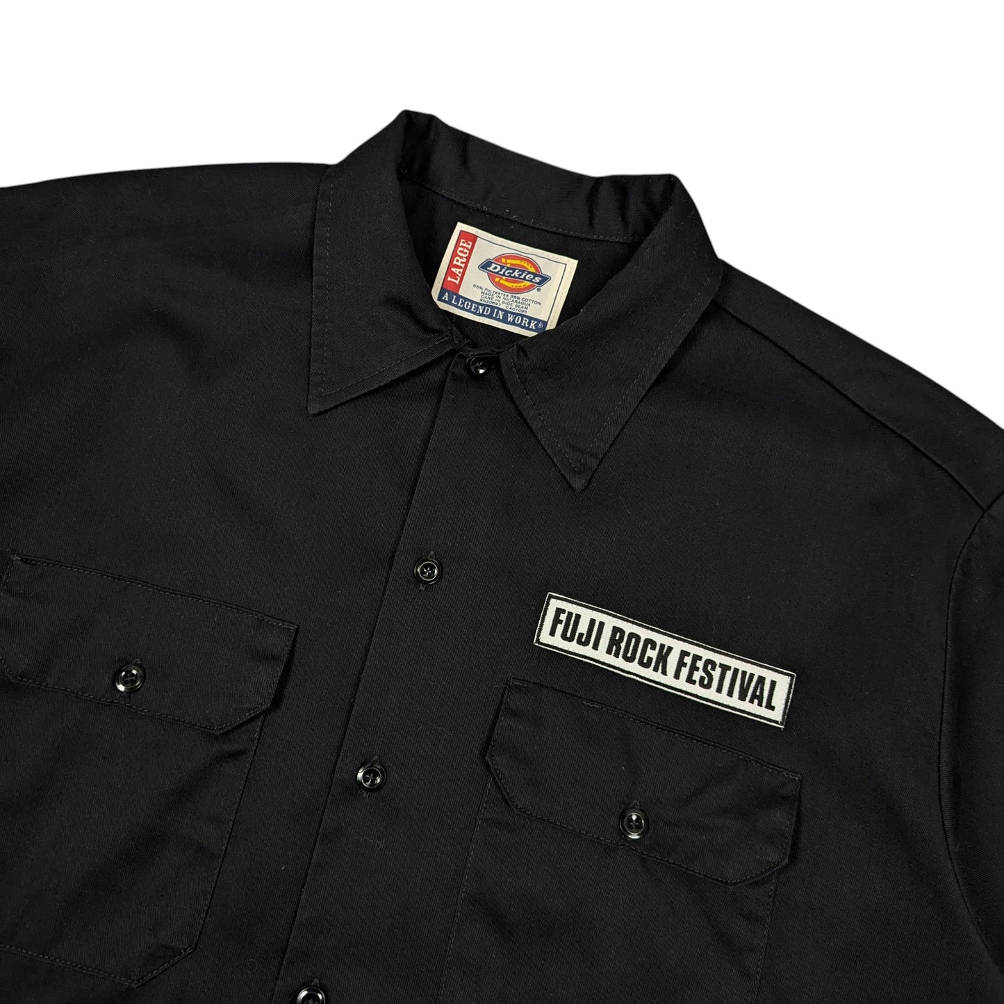 Dickies Fuji Festival Work Shirt Size L