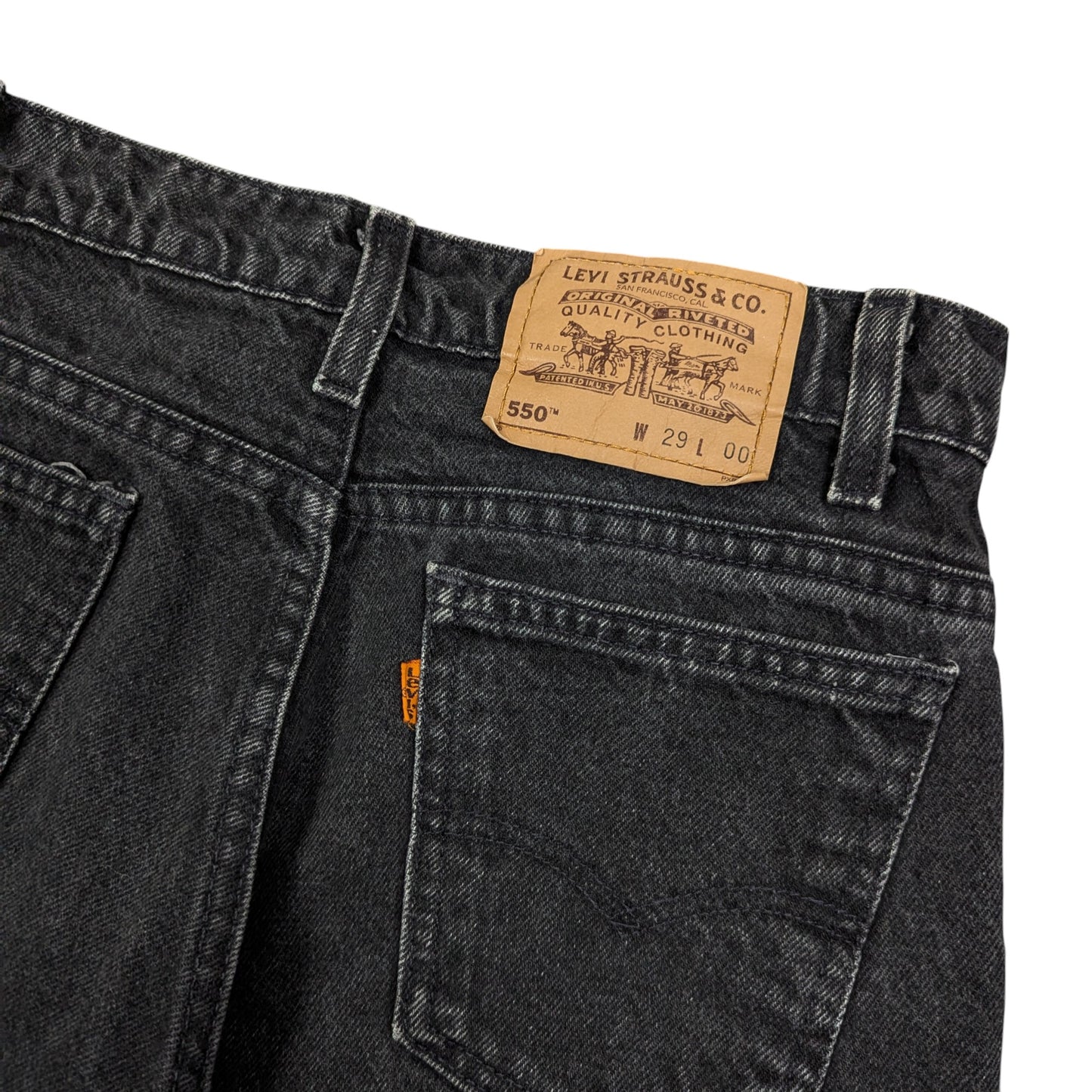 90s Levi's 550 Jorts W27