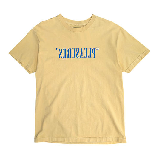 Pleasures Flipped Logo T-Shirt Size M